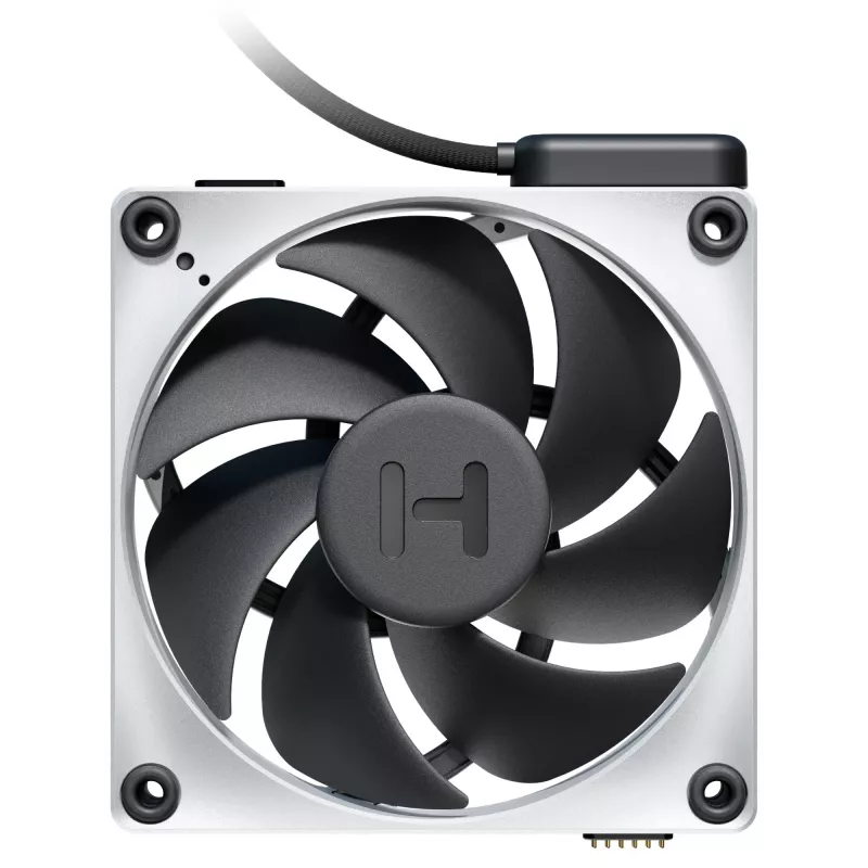HYTE THICC FP12 120-mm skriňový ventilátor 3 balenie biele