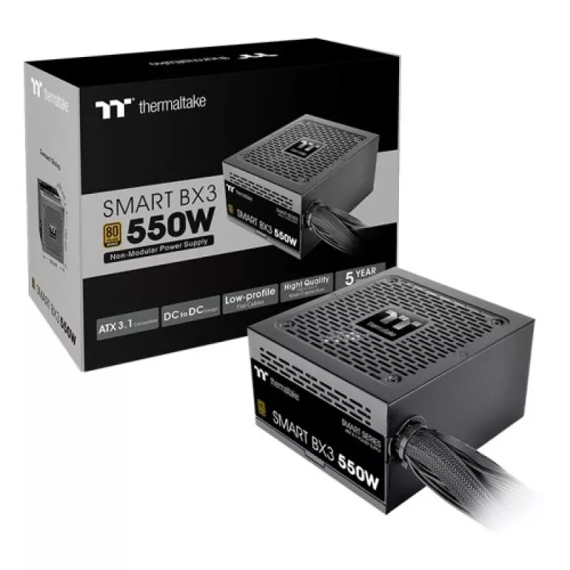 Napájací zdroj Thermaltake Smart BX3 550W, 80 PLUS Bronze