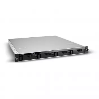 NAS Asustor Lockerstor 4RD Rack 1U Intel Atom C3538 8GB DDR4 sivá