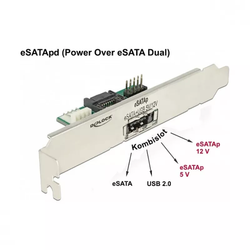 Interný eSATA adaptér DeLOCK 63921
