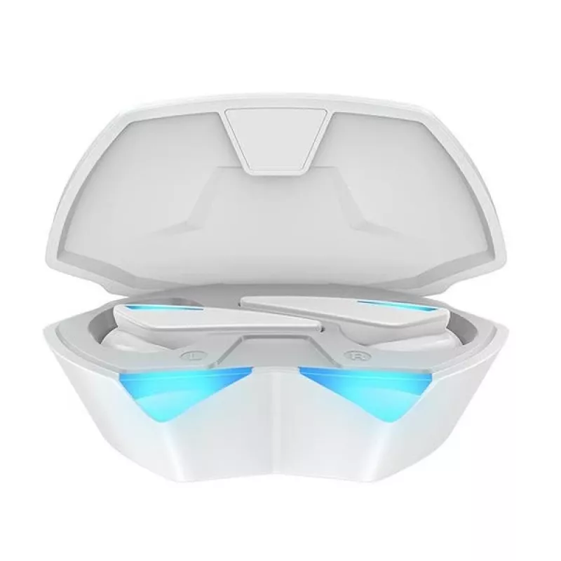 Slúchadlá Awei T23 bezdrôtové Bluetooth 5.3 USB vodoodolné biele