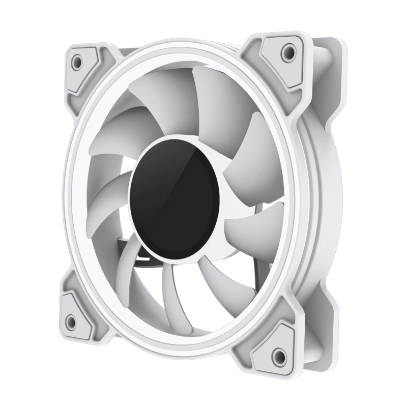 Gamemax | skriňový ventilátor | DUAL RING INFINITY | biely