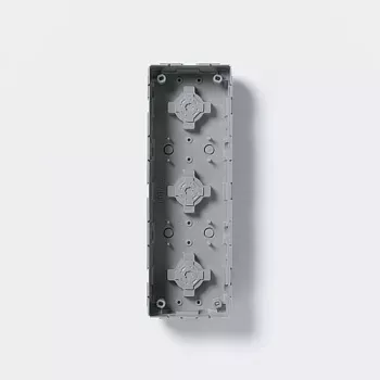 Siedle GU 611-3/1-0 - sivá - plast - MR 611-3/1 - 100 mm - 50 mm - 300 mm