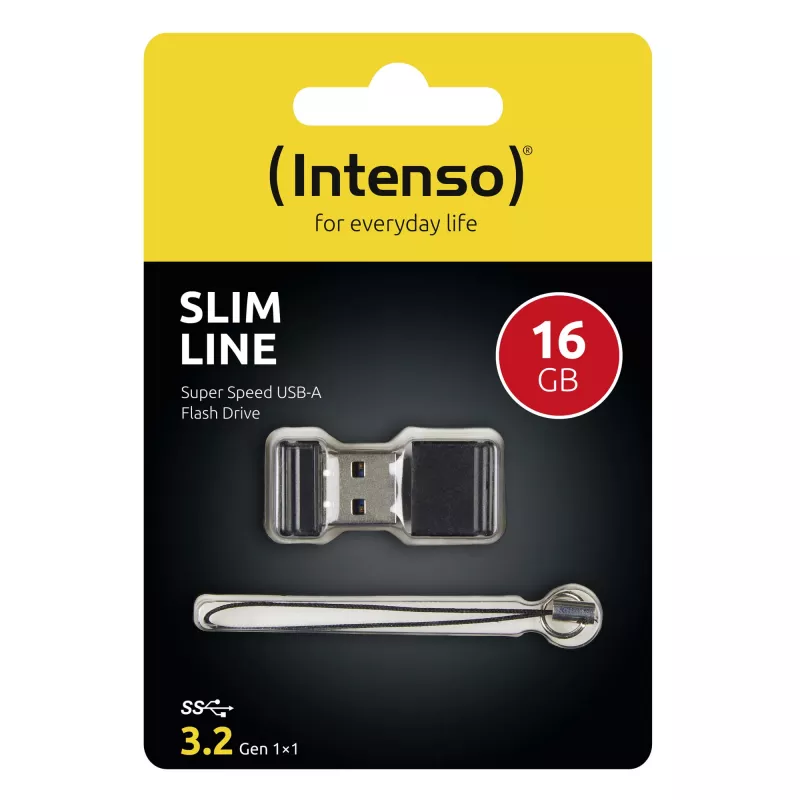 USB flash disk Intenso 16 GB USB Type-A 3.2 Gen 1 čierny