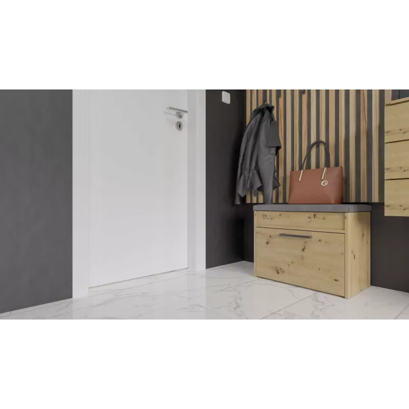 Topeshop PARMA MINI ARTISAN organizér na obuv uzavretý dub