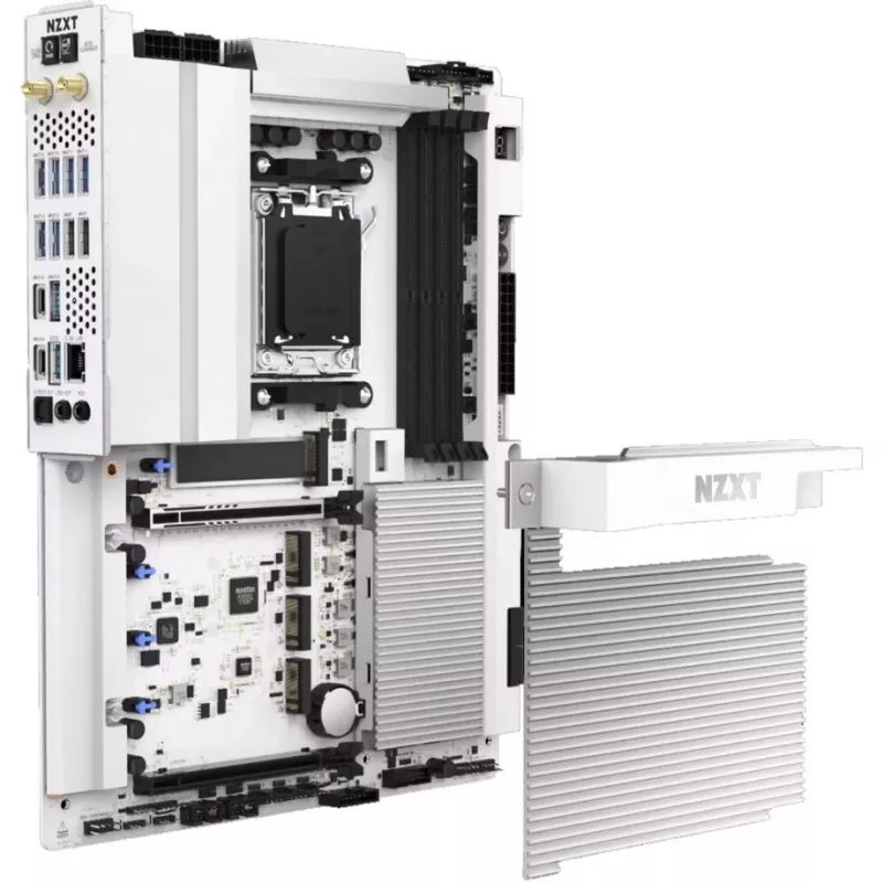 NZXT N9 X870E biela AM5 DDR5 ATX základná doska