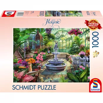 Jeff Haynie: Victorian Greenhouse, puzzle 1000 dielov