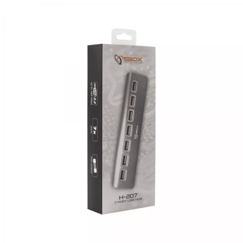 Sbox H-207 7 port USB HUB