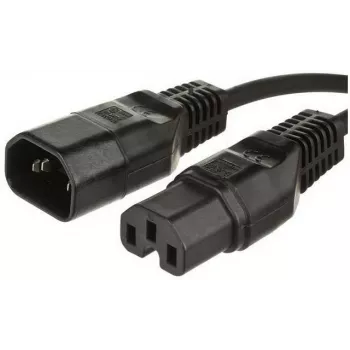 Microconnect PE011410 napájací kábel čierny 1 m C14 konektor samica C15 konektor samica