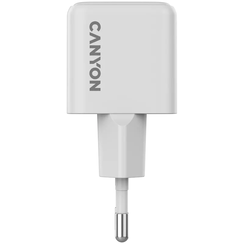 CANYON nabíjačka CU20C GaN 20W 1xPD EU biela
