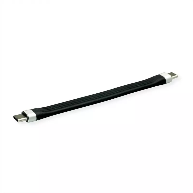 ROLINE 11.02.9054 USB kábel 0,11 m USB 3.2 Gen 2 (3.1 Gen 2) USB C čierny (11.02.9054)