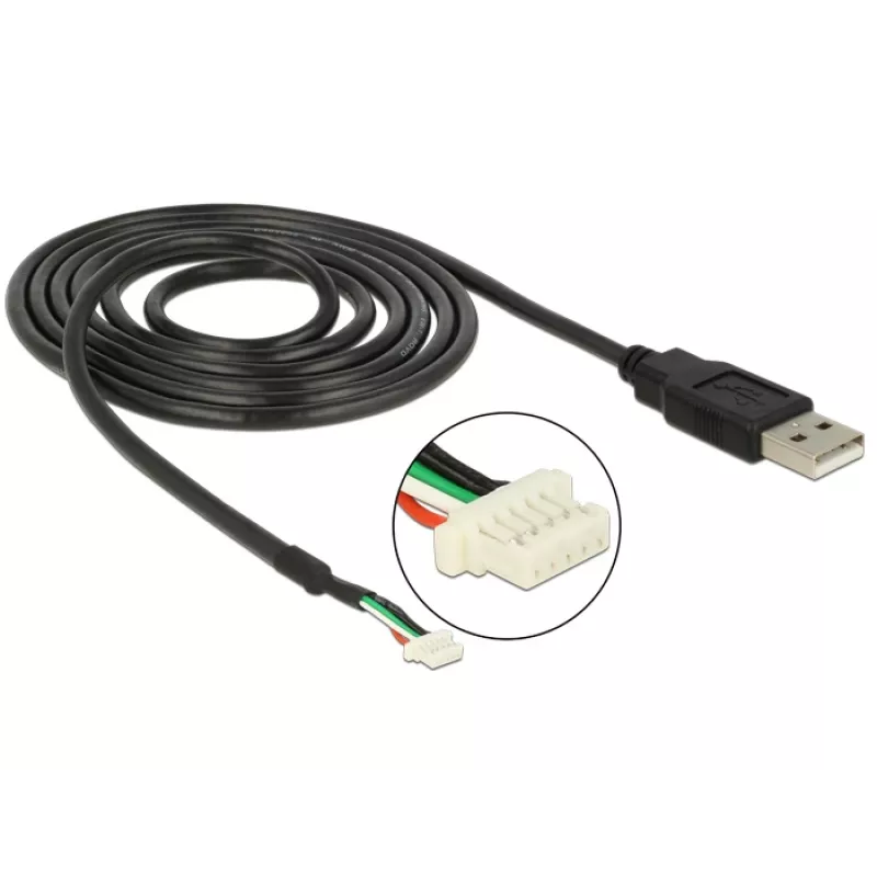 Kábel ku kamere DeLOCK 95986 1,5 m čierny