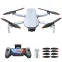 Potensic ATOM 2 kvadrokoptéra so 4 rotormi, 48 MP, 3840 x 2160 pixelov, 2230 mAh, sivá