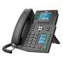 IP telefón Fanvil X4U čierny 12 liniek LCD Wi-Fi káblový ručný telefón