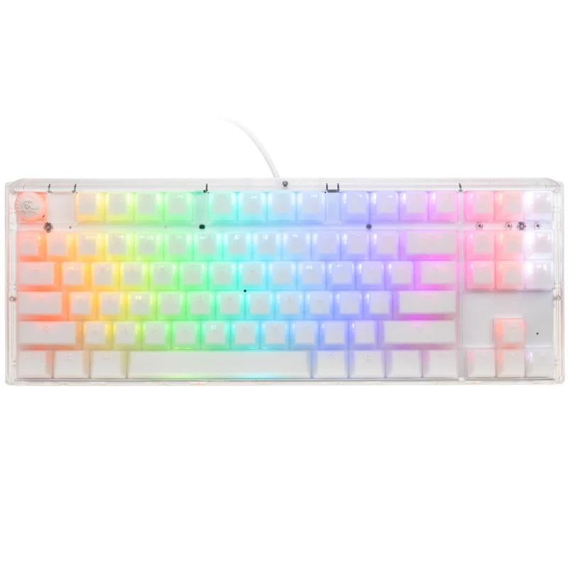 Ducky One 3 TKL klávesnica herná USB QWERTY anglická biela