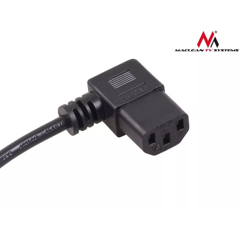 Napájací kábel zahnutý 3-kolíkový konektor 5M EU MCTV-804