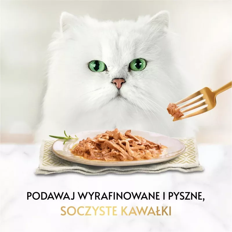 PURINA Gourmet Gold Succulent Delights hovädzie - mokré krmivo pre mačky - 85 g