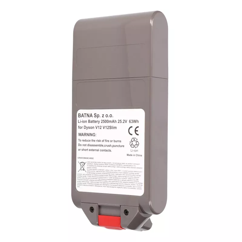 Batéria pre Dyson vysávač V12, 25,2V 2500mAh