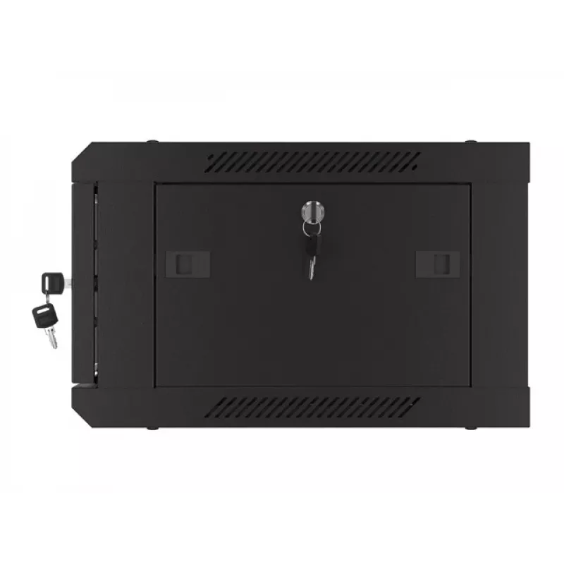 Lanberg WF01-6404-23B rack rozvádzač 4U nástenný čierny