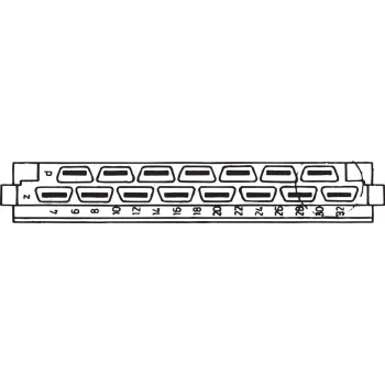 SCHROFF konektor H 15 F - Female Header H15F (69001733)