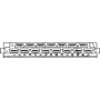 SCHROFF konektor H 15 F - Female Header H15F (69001733)