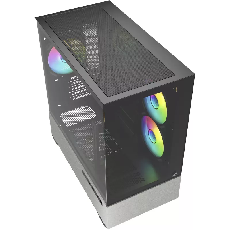 Sharkoon skriňa MK7 ARGB mATX 2x sklo