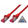 Sieťový kábel ShiverPeaks BS75711-A1.5R červený 1,5 m Cat6a S/FTP