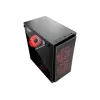 GEMBIRD CCC-FORNAX-950R herný dizajn PC skriňa 3 x 12 cm ventilátory červené