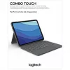 Puzdro s klávesnicou Combo Touch US iPad Pro 11 1,2,3 Gen sivé