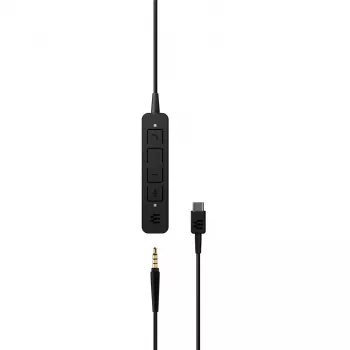 EPOS ADAPT 165 USB-C II headset káblový cez hlavu kancelária/callcentrum USB Type-C čierny