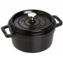 Staub La Cocotte 20cm okrúhly, čierny, liatina (40509-487-0)