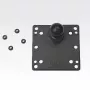 RAM Mounts 100x100mm VESA doska s guľou čierna 121mm