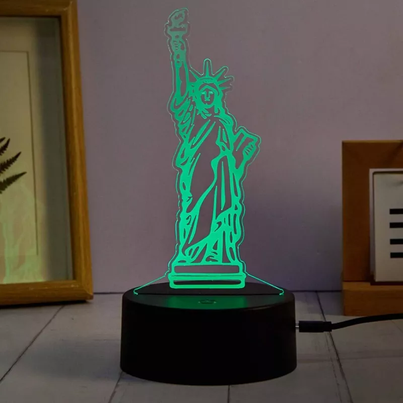 Manta SNL125RGB RGB 3D budova dekoratívna LED lampa
