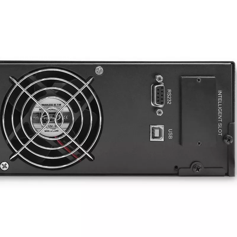 Qoltec 53945 Rack UPS, 1 kVA, 800 W, LCD