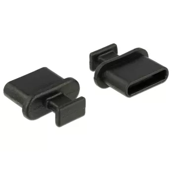 Ochranná krytka konektora samica DeLOCK 64013 USB Type-C čierna