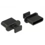 Ochranná krytka konektora samica DeLOCK 64013 USB Type-C čierna