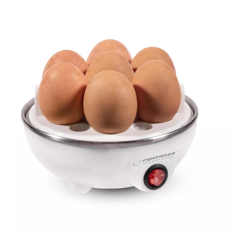 Esperanza EKE001 Varič vajec 7 vajec 350 W Biela