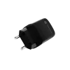 NATEC káblová nabíjačka pre mobilné zariadenia NUC-2141, 30W, USB-C PD 3.0 + USB-A QC 3.0, 110–240V, čierna