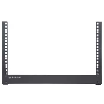 Rackmount Open-Frame 6HE 19 palcov SILVERSTONE SST-RK06U-OF desktop rack strieborný