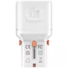 Cestovná nabíjačka World 65W USB-C + USB-A biela