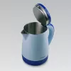 Rýchlovarná kanvica Maestro MR-037 1,2 l 1630 W nerez, modrá, 360° základňa