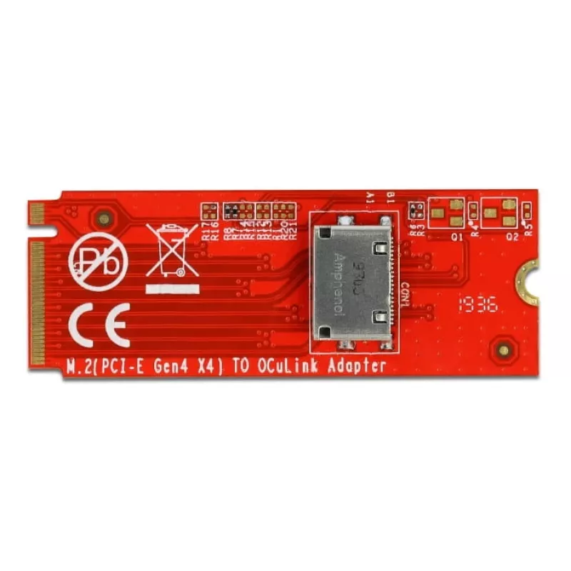 M.2 Key M na 1 x OCuLink SFF-8612 konvertor DeLOCK 64106