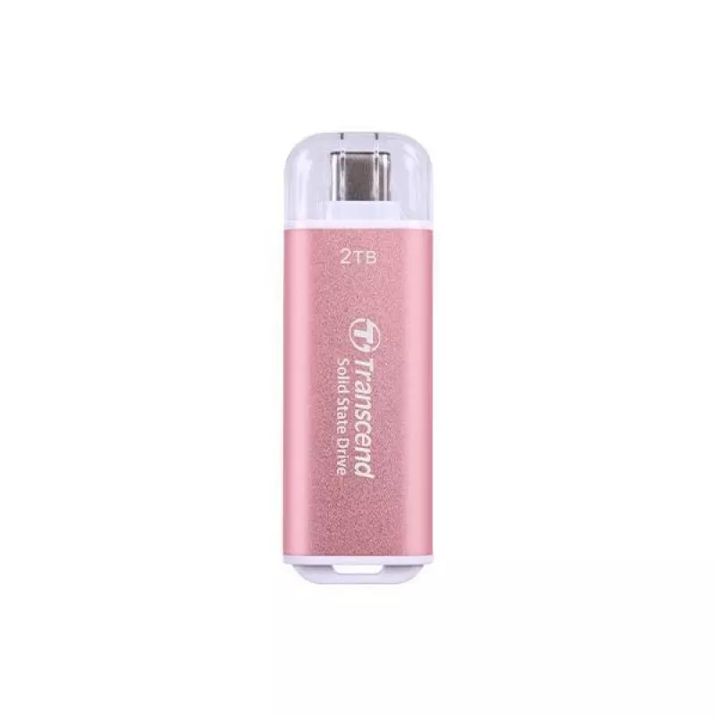 SSD disk Transcend 512 GB externý USB Type-C ESD300 ružový
