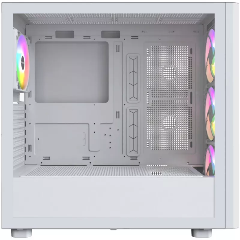 Montech XR Wood Midi-Tower biela
