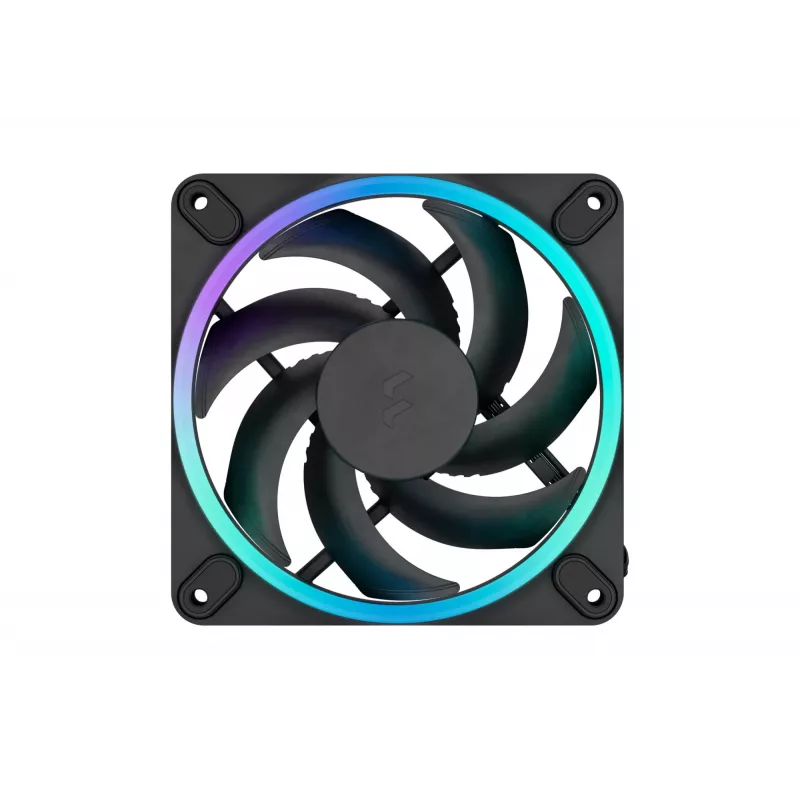 Fractal Design Momentum 12 RGB 120 mm ventilátor do skrinky, čierny