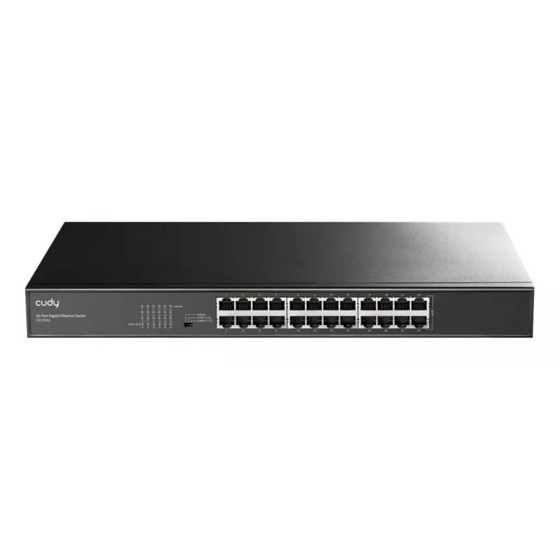 Cudy 24-portový rackový Gigabit Ethernet switch GS1024L