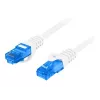 Sieťový kábel LANBERG Cat6a S/FTP PCF6A-10CC-0300-S RJ-45 3 m Sivá, LSZH, 500 MHz, CCA, Ø6 mm