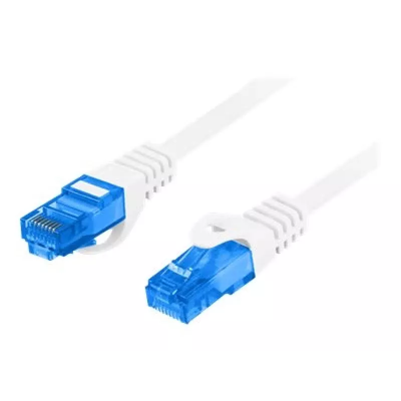 Sieťový kábel LANBERG Cat6a S/FTP PCF6A-10CC-0300-S RJ-45 3 m Sivá, LSZH, 500 MHz, CCA, Ø6 mm