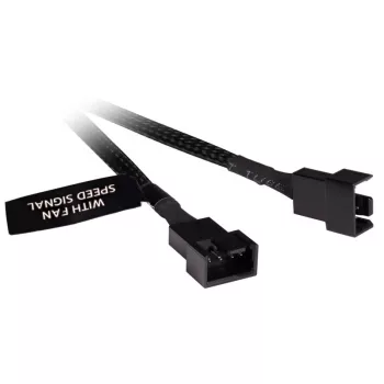 RGB rozbočovací kábel Alphacool 18676 čierny plast 150 mm