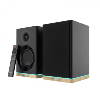 Blaupunkt BS60BK LED regálový reproduktor, Bluetooth, HDMI ARC, čierna